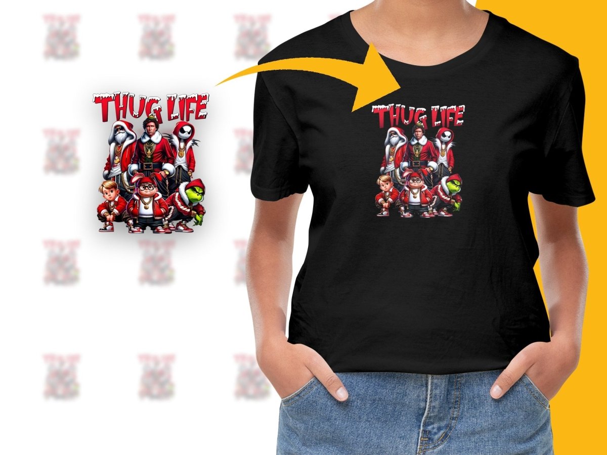 Thug Life Characters Cool Graphic Design PNG File - Teepew