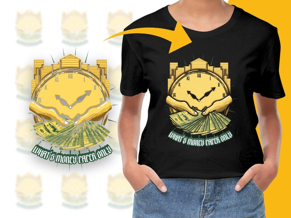 Time is Money Fan PNG File - Teepew