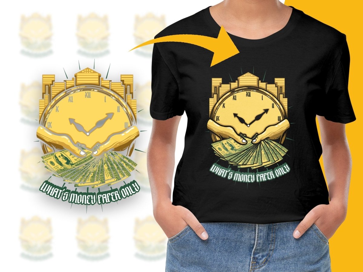 Time is Money Fan PNG File - Teepew