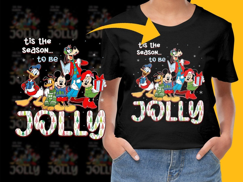 Tis The Season To Be Jolly Christmas Character PNG File - Teepew