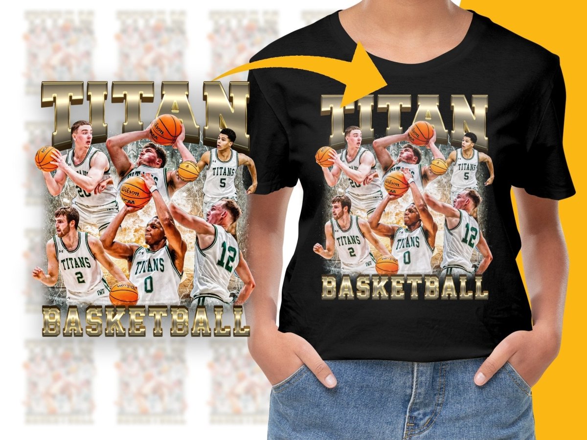 Titan Basketball Team Graphic PNG File - Teepew