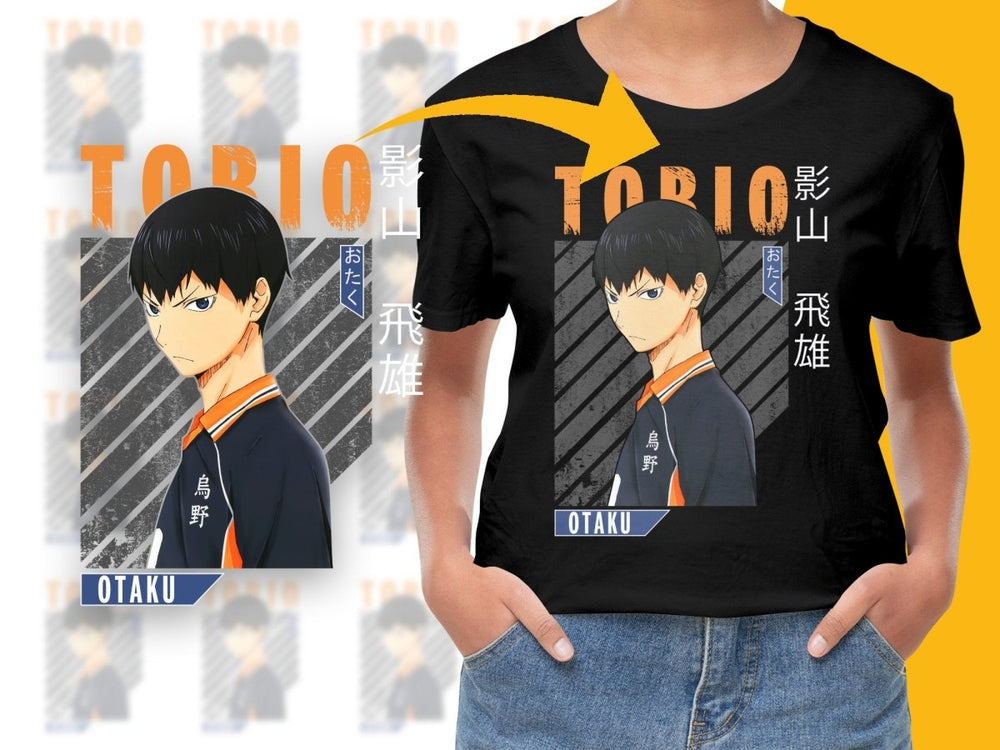 Tobio Anime Character PNG File Digital - Teepew