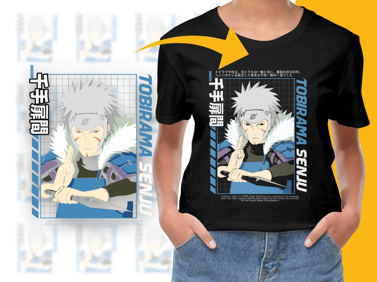 Tobirama Senju Anime Graphic PNG File - Teepew