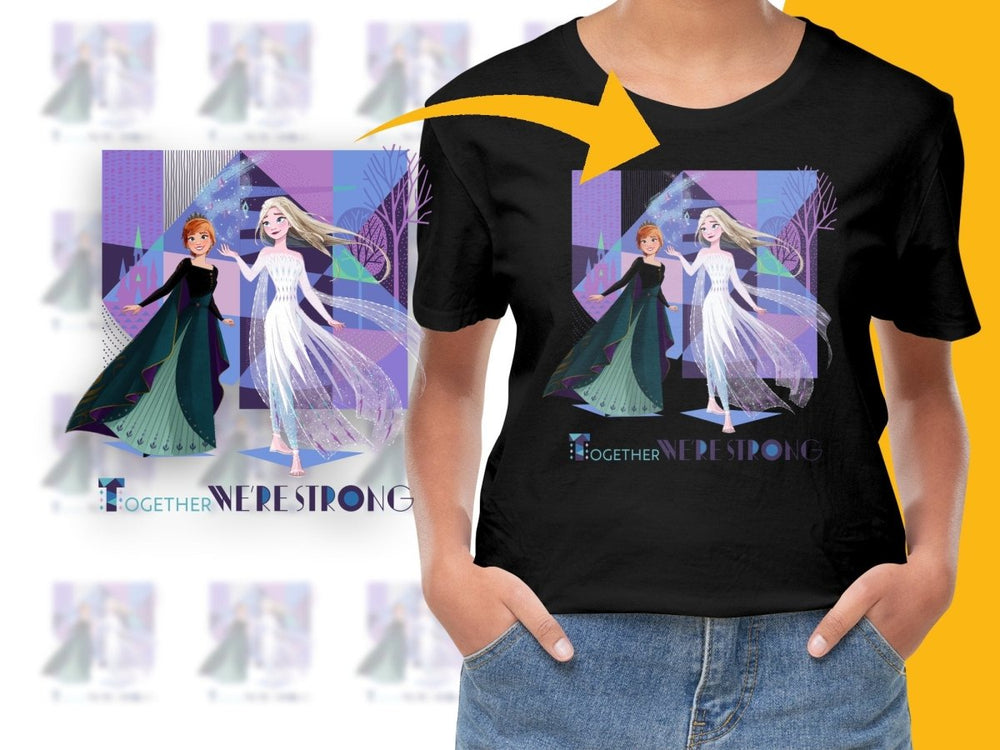 Together We're Strong Frozen 2 Digital product - Teepew