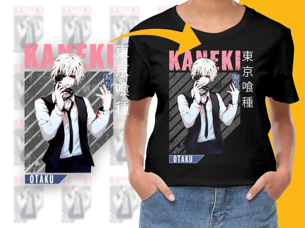 Tokyo Ghoul Kaneki Anime Character PNG Digital - Teepew
