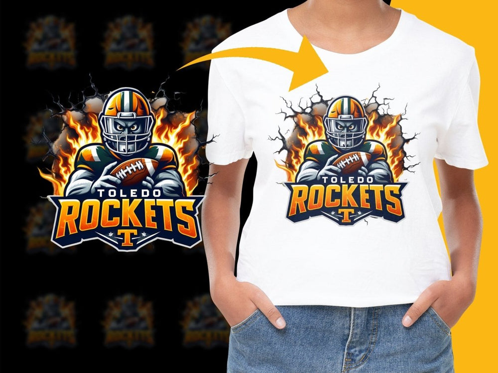 Toledo Rockets Football Team PNG File - Teepew