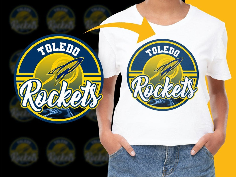 TOLEDO ROCKETS NCAA College PNG File - Teepew