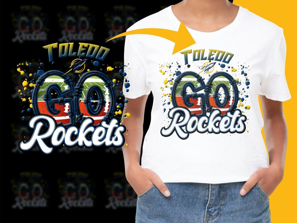 Toledo Rockets NCAA College PNG File - Teepew