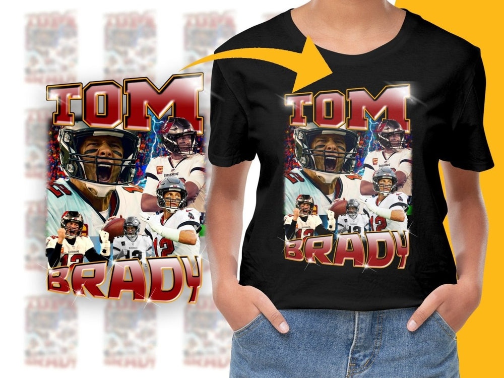 Tom Brady Bootleg NFL Fan PNG File - Teepew