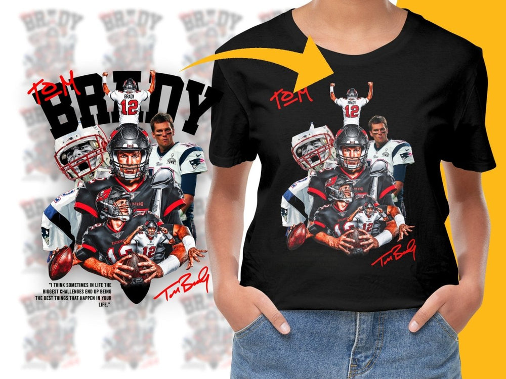 Tom Brady Football Greatest Moments PNG File - Teepew