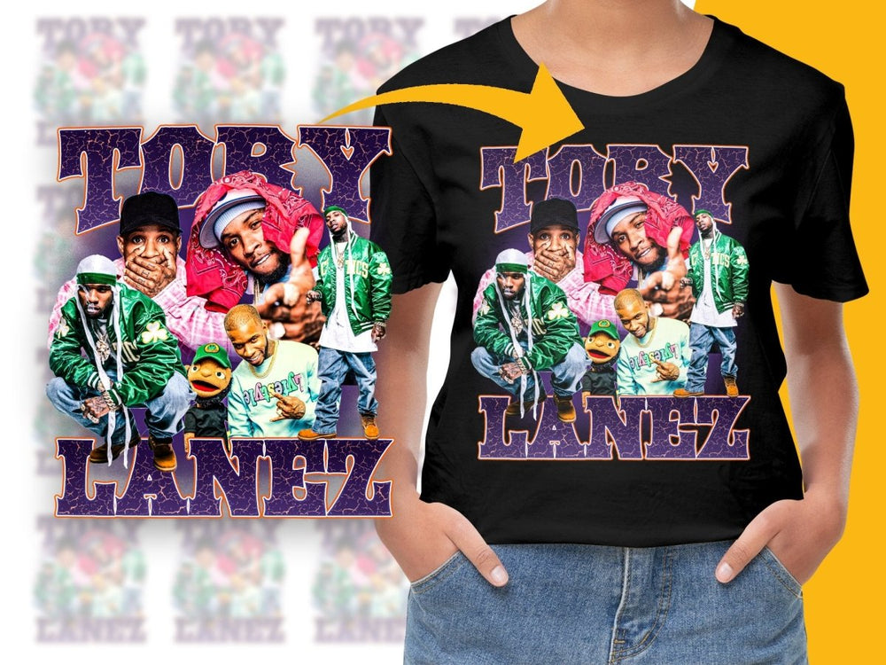 Tory Lanez Graphic Bootleg Style PNG File - Teepew