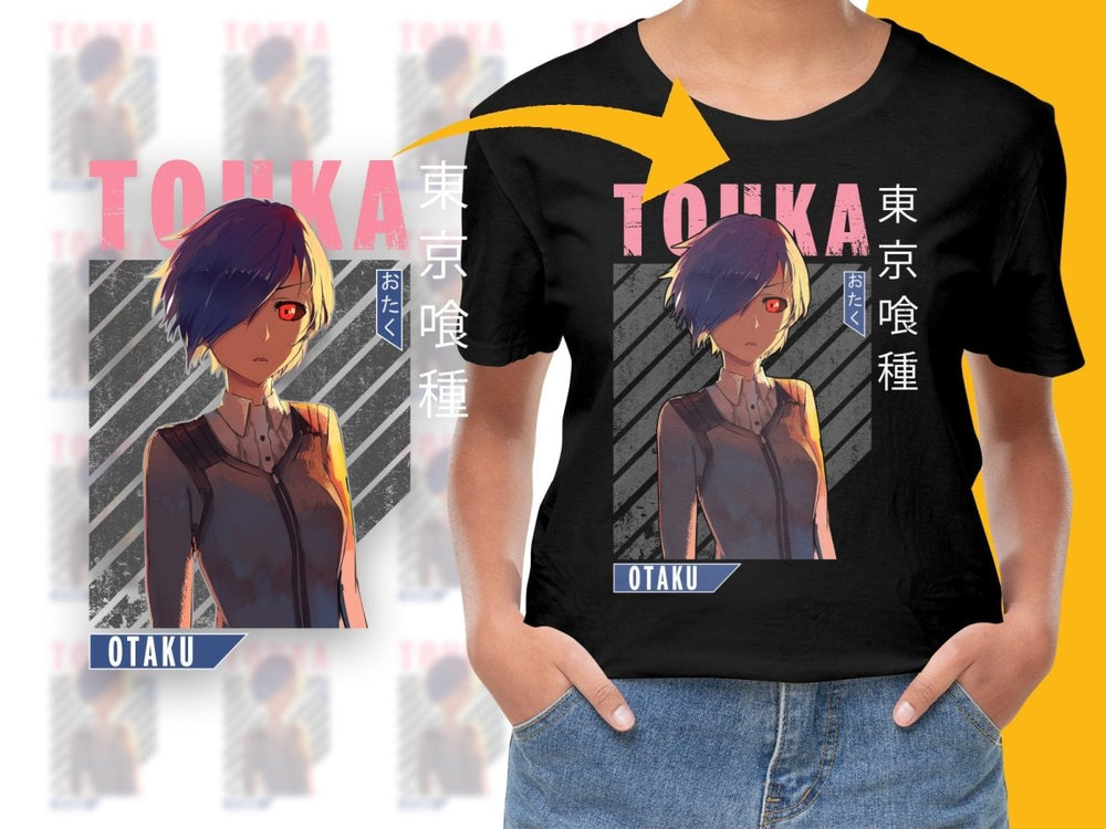 Touka Anime Character PNG File Digital - Teepew
