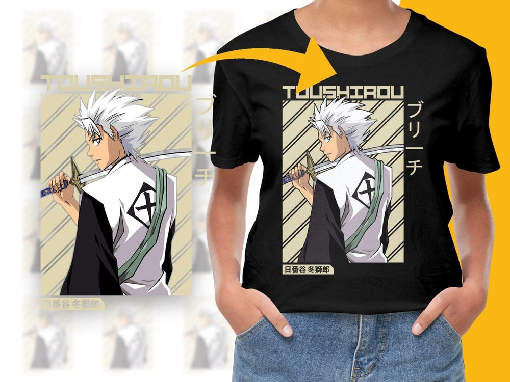 Toushirou Anime Character PNG File - Teepew