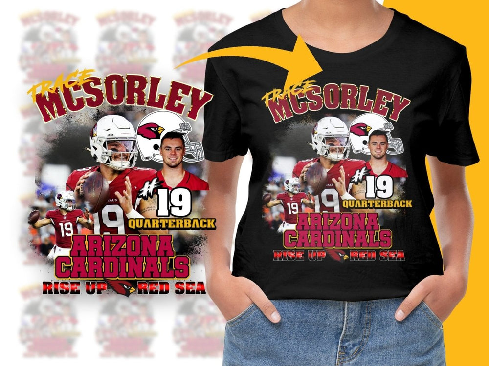 Trace McSorley Arizona Cardinals Rise Up Red Sea PNG File - Teepew