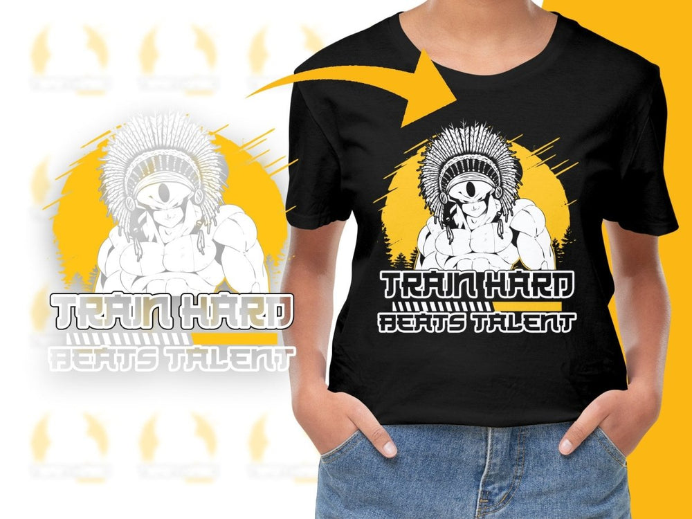Train Hard Beats Talent Anime Character PNG File - Teepew