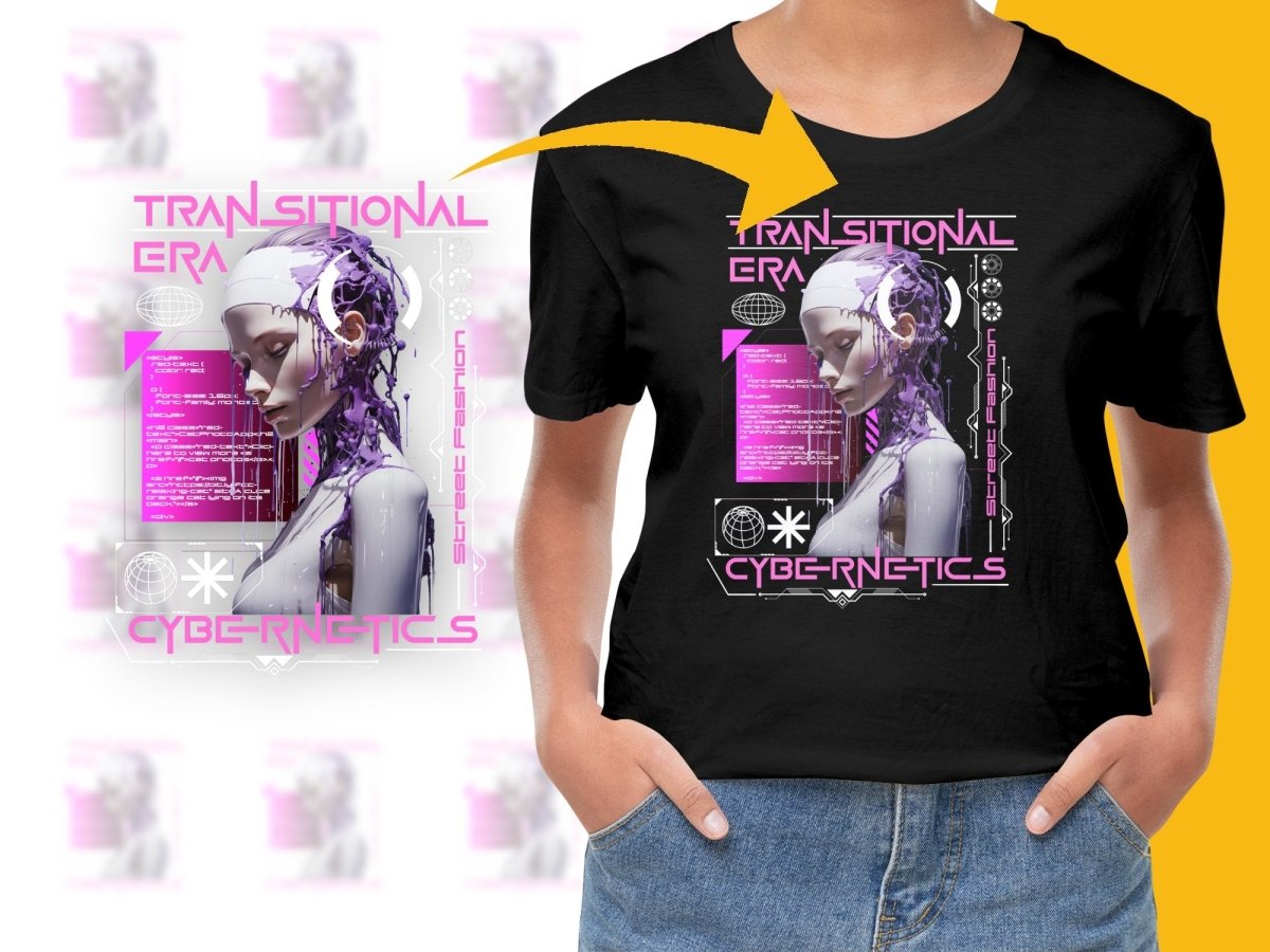 Transitional Era Cybernetics Street Fashion PNG File - Teepew