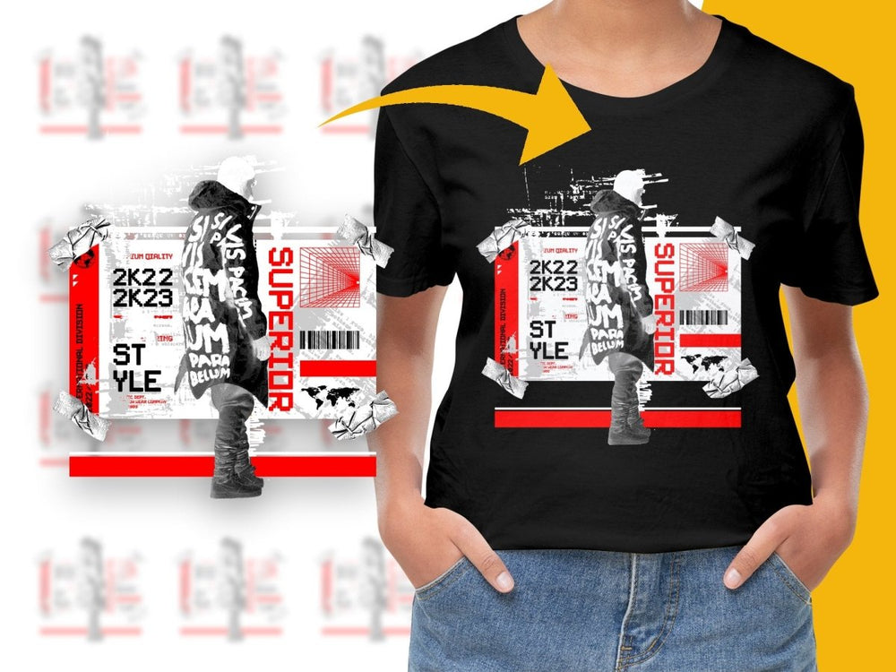 Trendy Urban Superior Graphic PNG File for Modern Style - Teepew