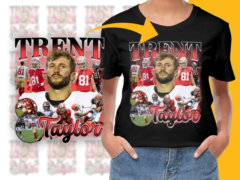 Trent Taylor Bootleg Football Action Shots PNG File - Teepew