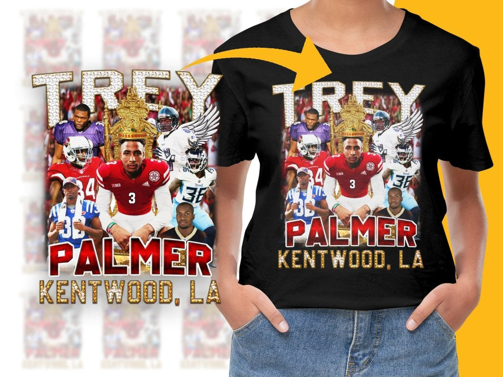 Trey Palmer Bootleg Design Kentwood LA PNG File - Teepew