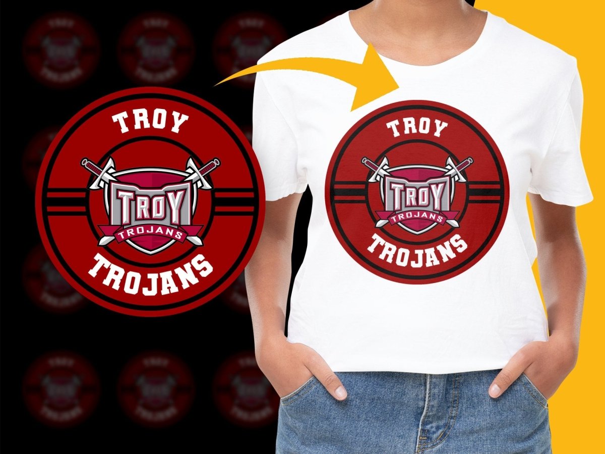 TROY TROJANS NCAA College PNG File - Teepew
