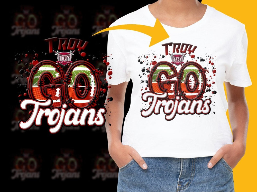 Troy Trojans NCAA College PNG File - Teepew