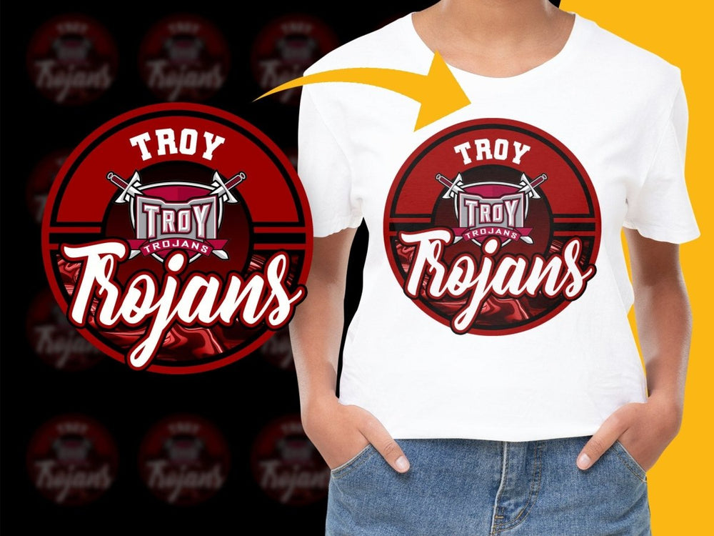 TROY TROJANS NCAA College PNG File - Teepew