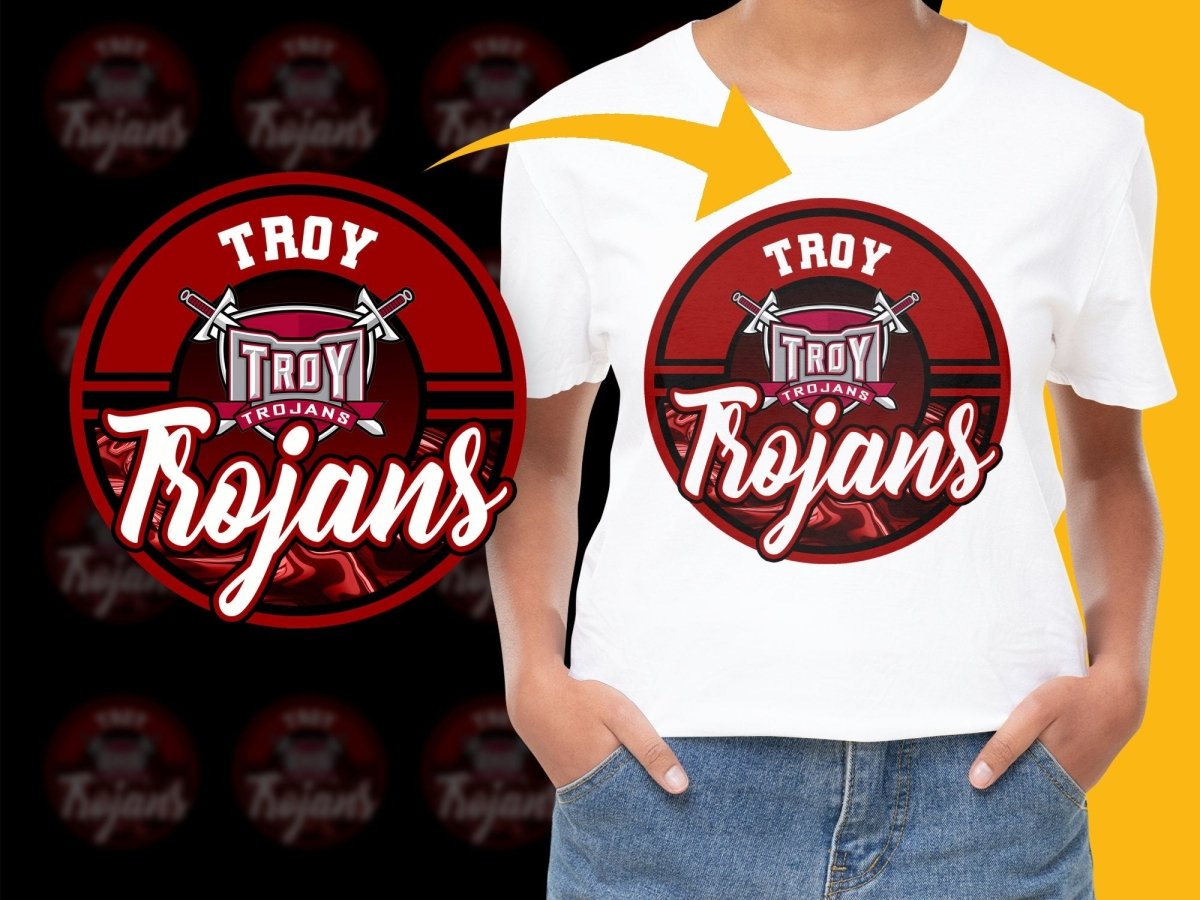 TROY TROJANS NCAA College PNG File - Teepew