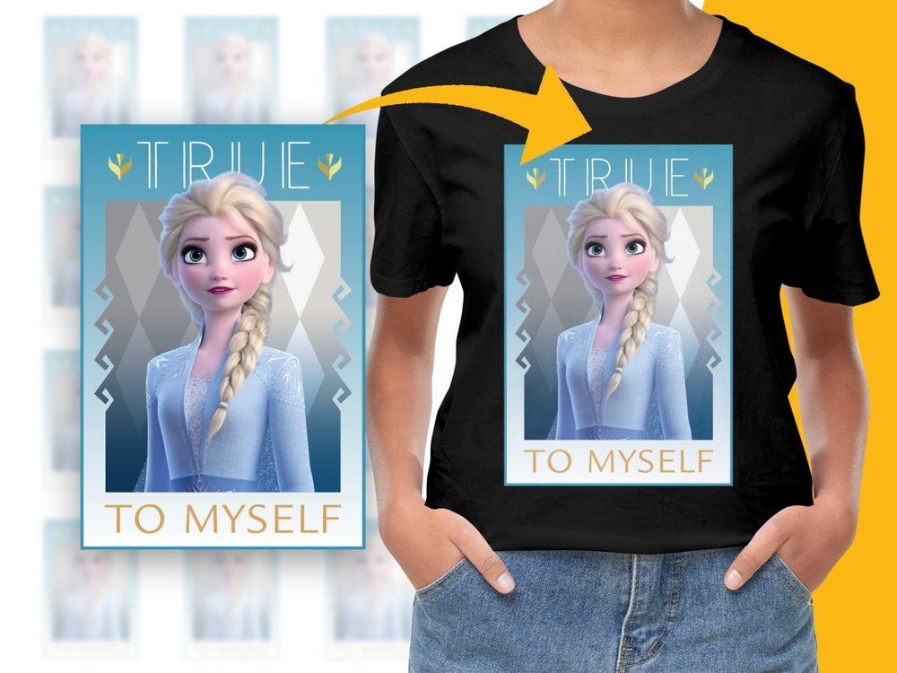 True to Myself Frozen Elsa Christmas PNG File - Teepew