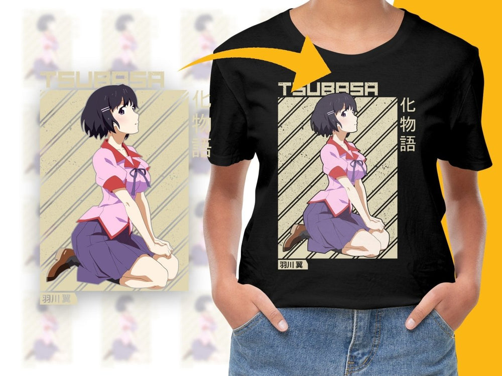 Tsubasa Hanekawa Anime Character PNG File - Teepew