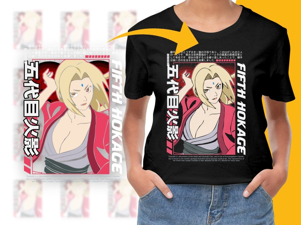 Tsunade Anime Design Graphic PNG File - Teepew