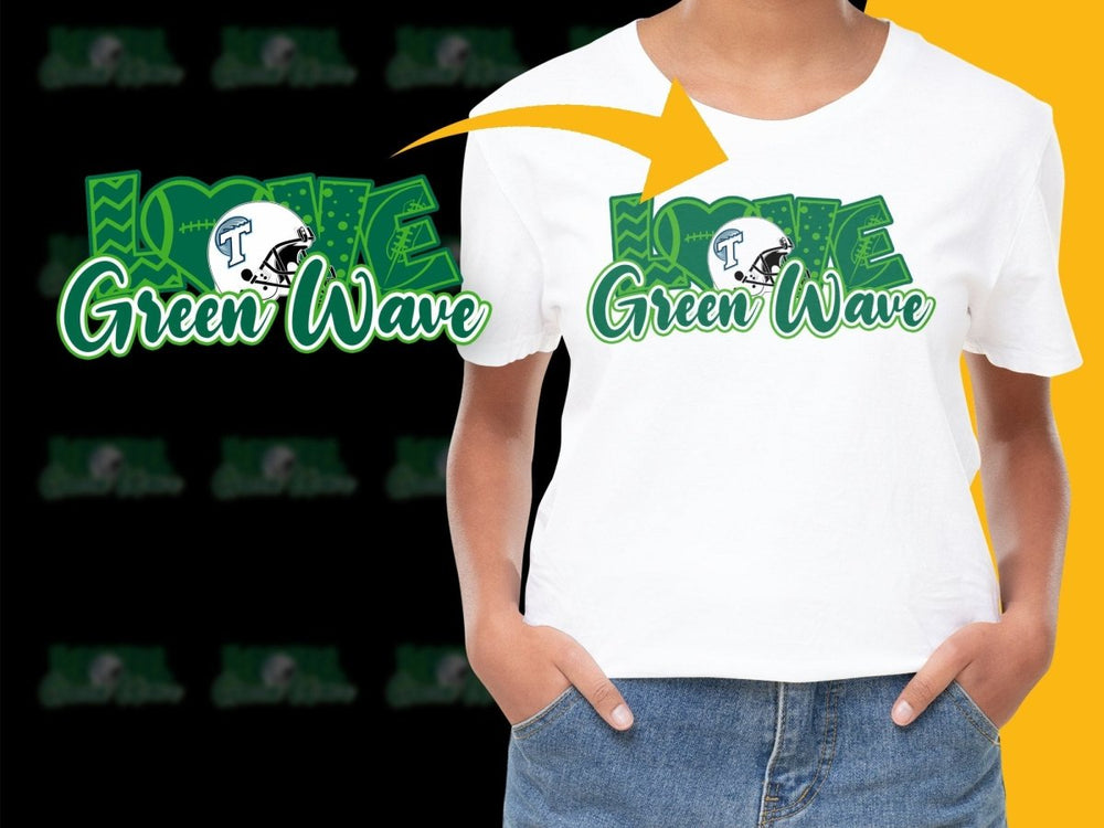 Tulane Green Wave NCAA College PNG File - Teepew