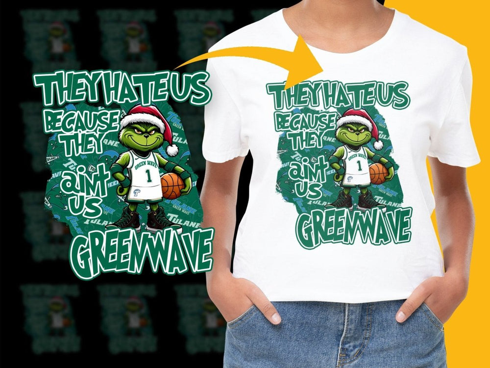 Tulane Green Wave NCAA College PNG File - Teepew