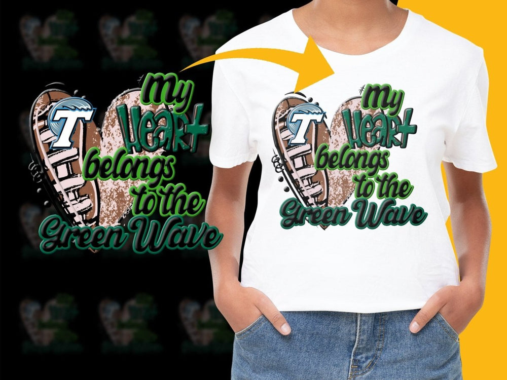 Tulane Green Wave NCAA College PNG File - Teepew