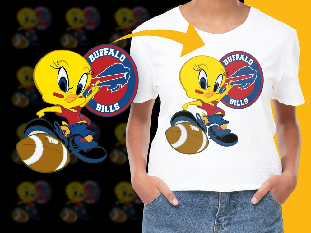 Tweety Character Buffalo Bills Fan PNG File - Teepew