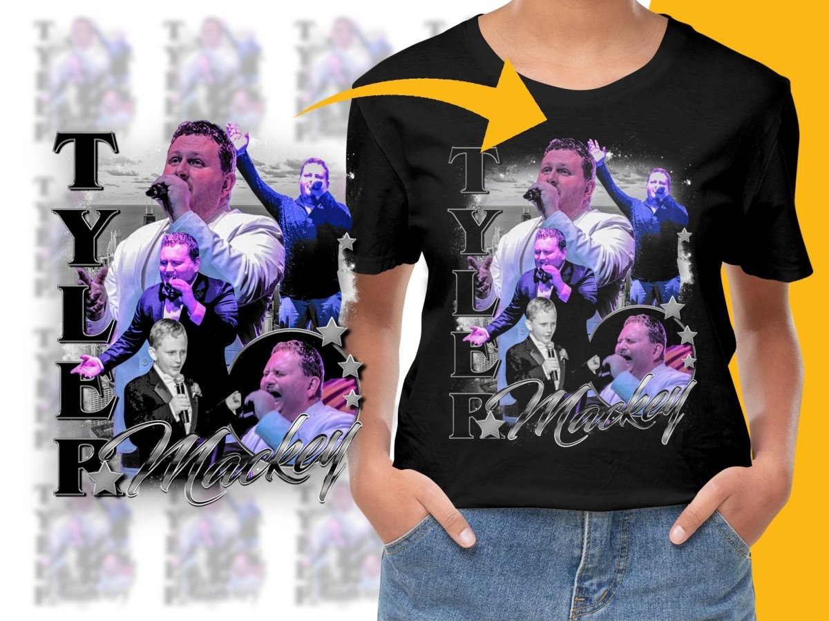 Tyler Mackey Bootleg Concert Graphic PNG File - Teepew