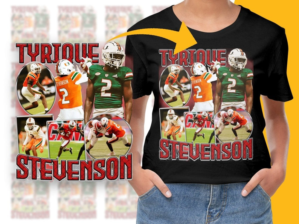 Tyrique Stevenson Custom Bootleg PNG File - Teepew