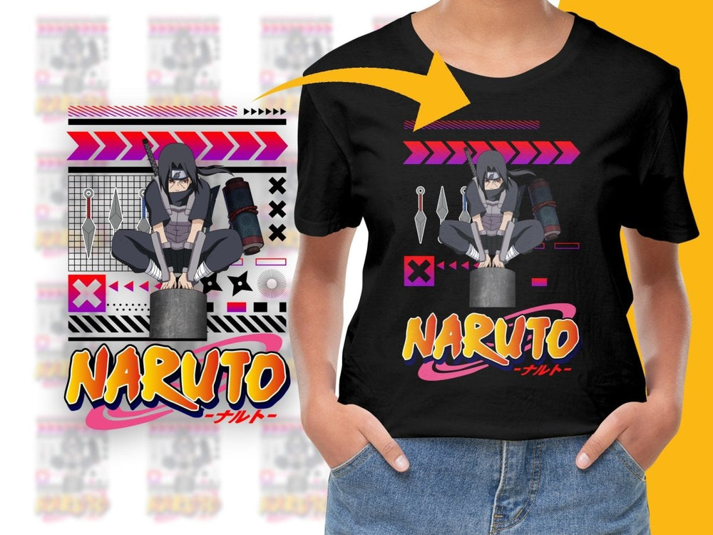 Uchiha Itachi Naruto Graphic Design PNG File - Teepew