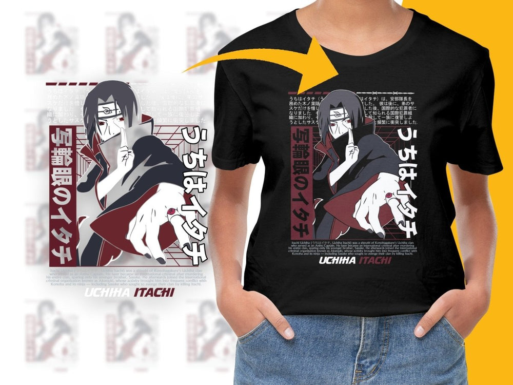 Uchiha Itachi Naruto Shippuden Anime Art PNG File - Teepew