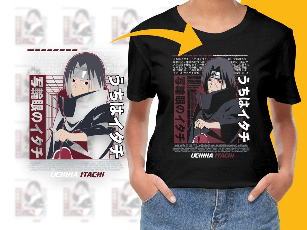 Uchiha Itachi PNG File Authentic Anime Graphic PNG File - Teepew