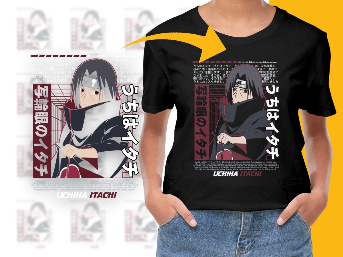 Uchiha Itachi PNG File Authentic Anime Graphic PNG File - Teepew