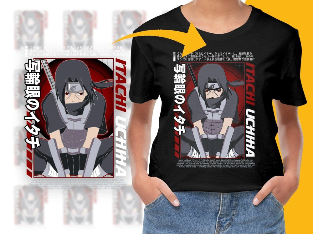 Uchiha Itachi with Mask Graphic PNG File - Teepew