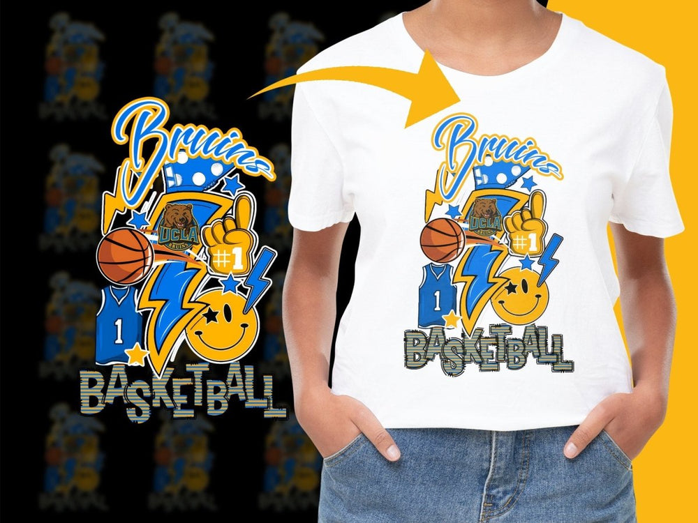 UCLA Bruins NCAA College PNG File - Teepew
