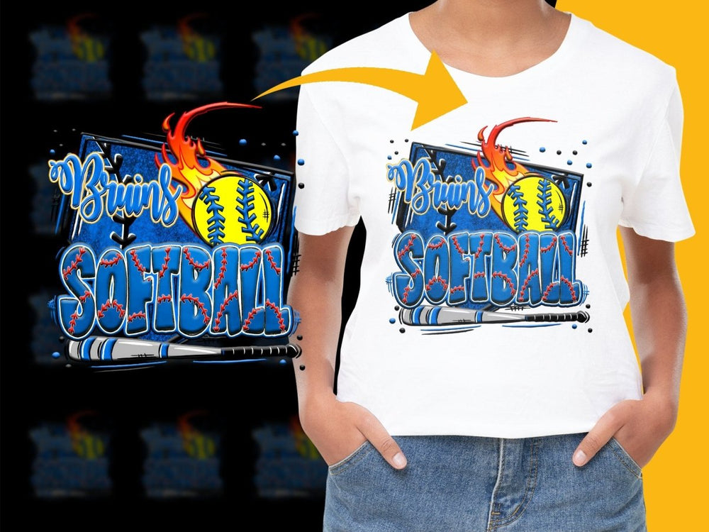 UCLA Bruins NCAA College PNG File - Teepew
