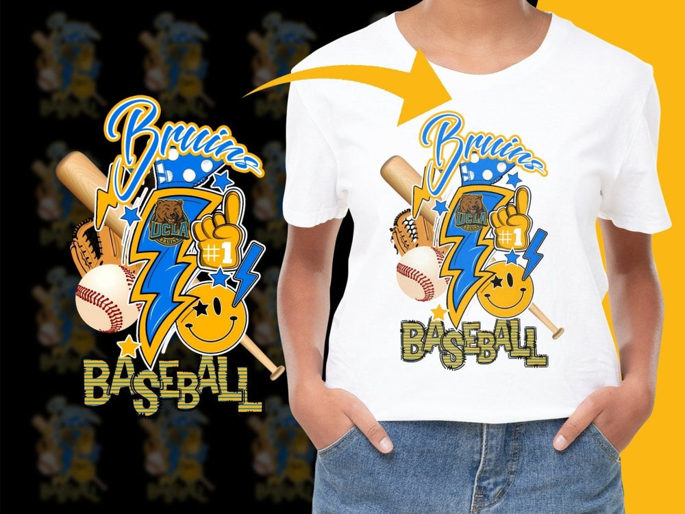 UCLA Bruins NCAA College PNG File - Teepew