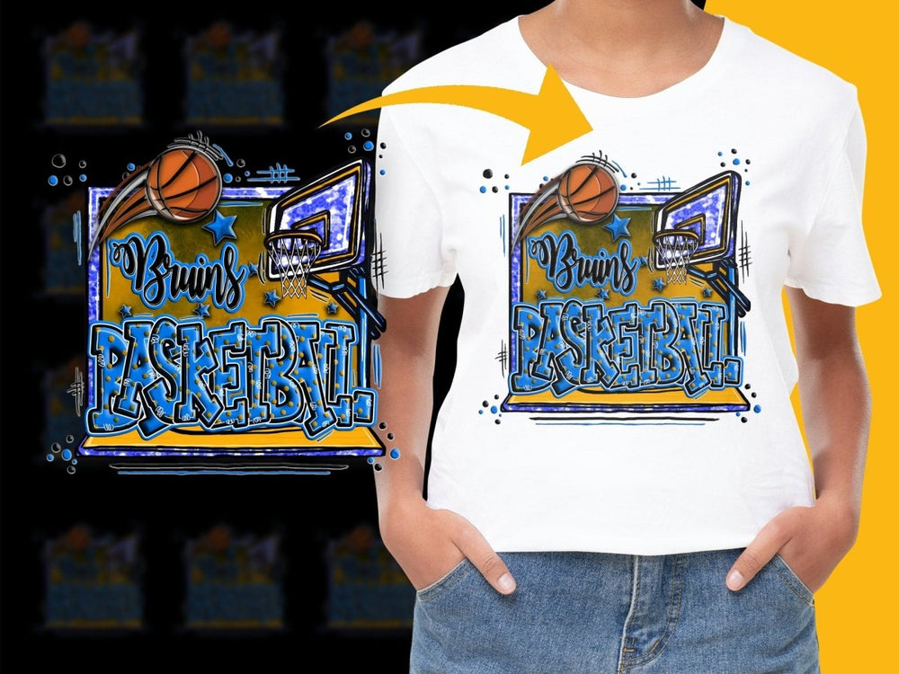UCLA Bruins NCAA College PNG File - Teepew