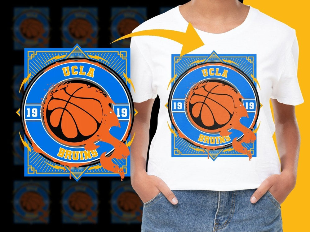 UCLA Bruins NCAA College PNG File - Teepew