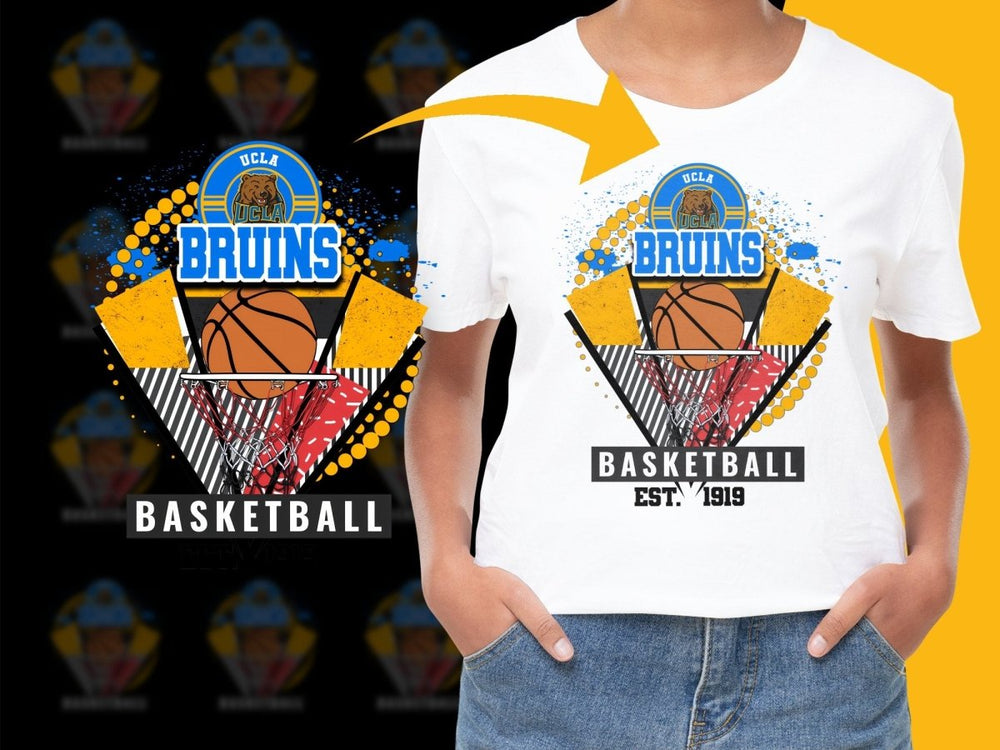 UCLA Bruins NCAA College PNG File - Teepew