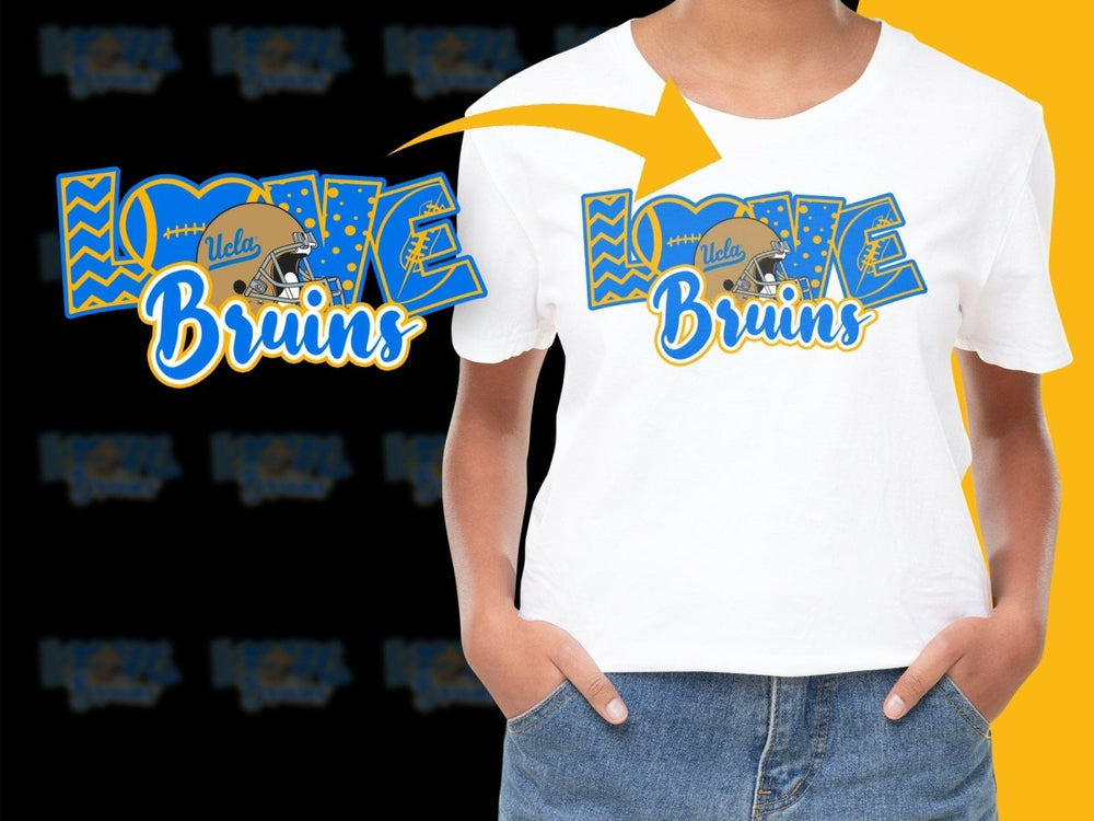 UCLA Bruins NCAA College PNG File - Teepew