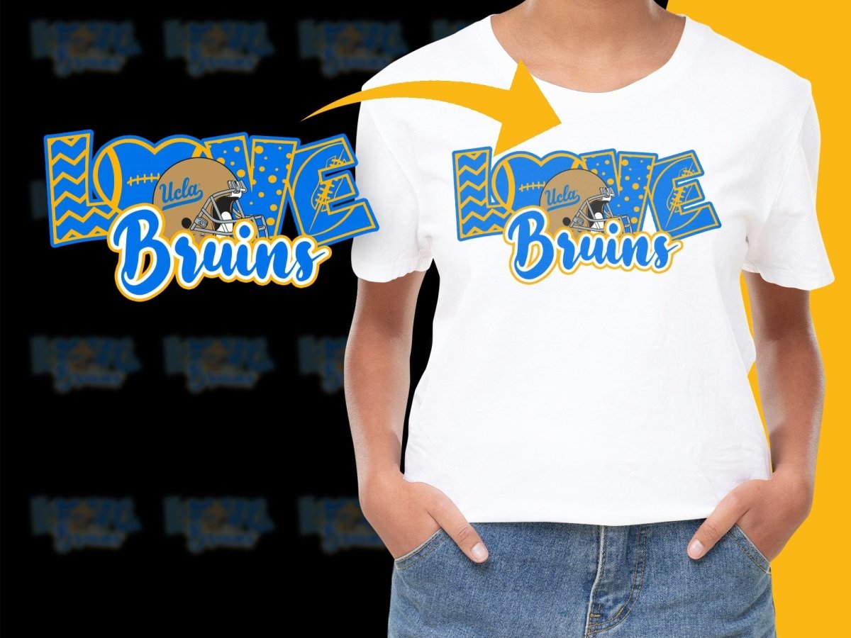 UCLA Bruins NCAA College PNG File - Teepew