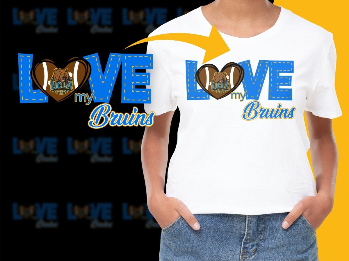 UCLA Bruins NCAA College PNG File - Teepew